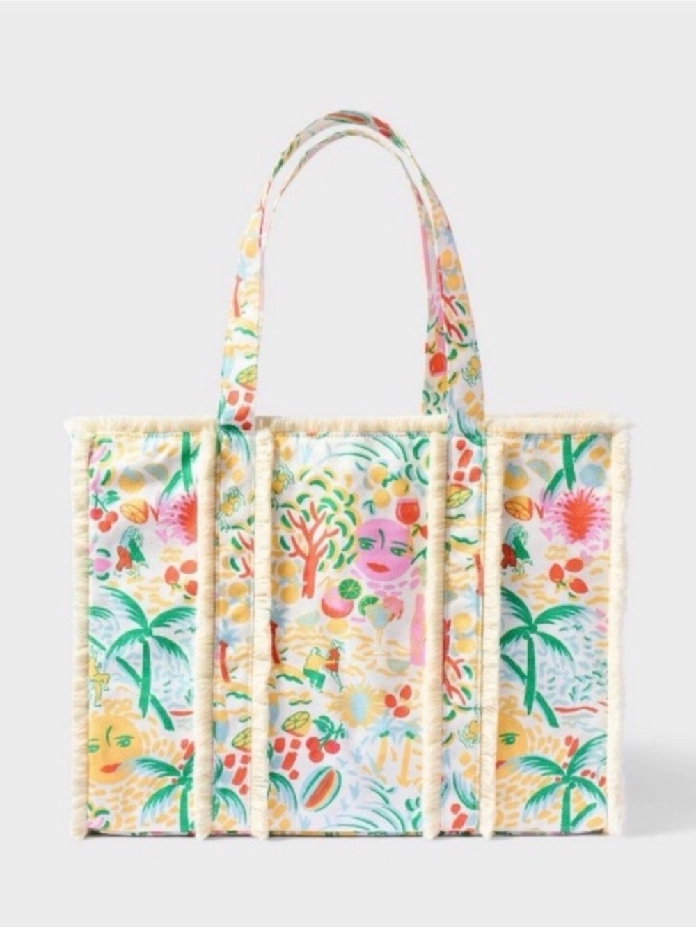 Roller Rabbit x Target Canvas Tote Beach Bag